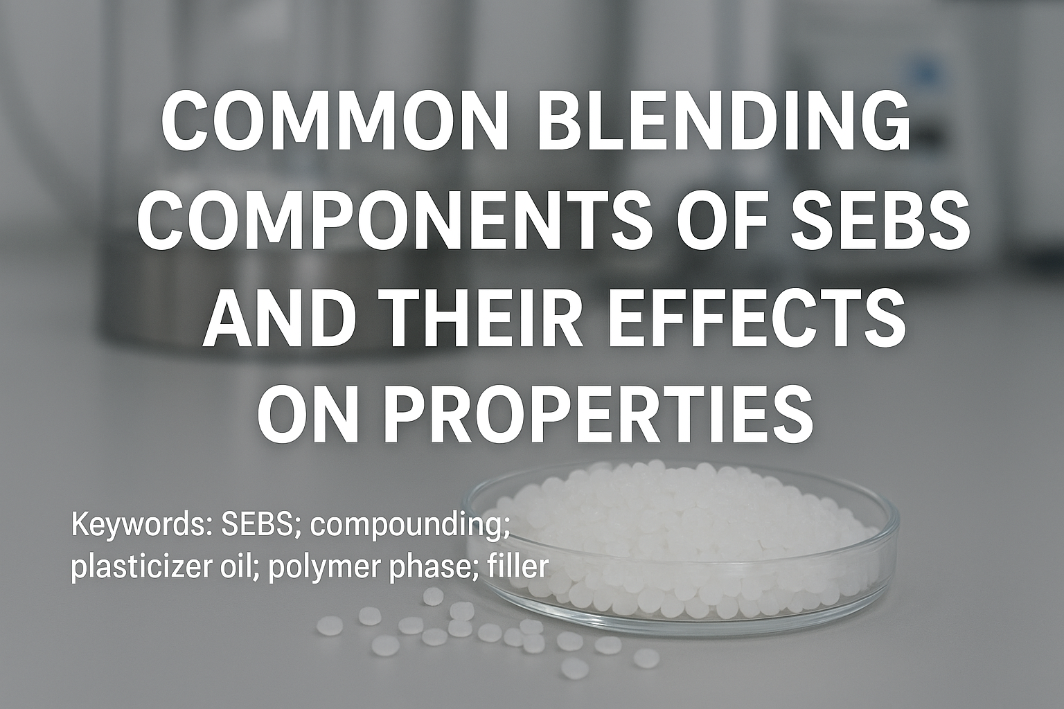 Common Blending Components of SEBS And Their Effects on Properties