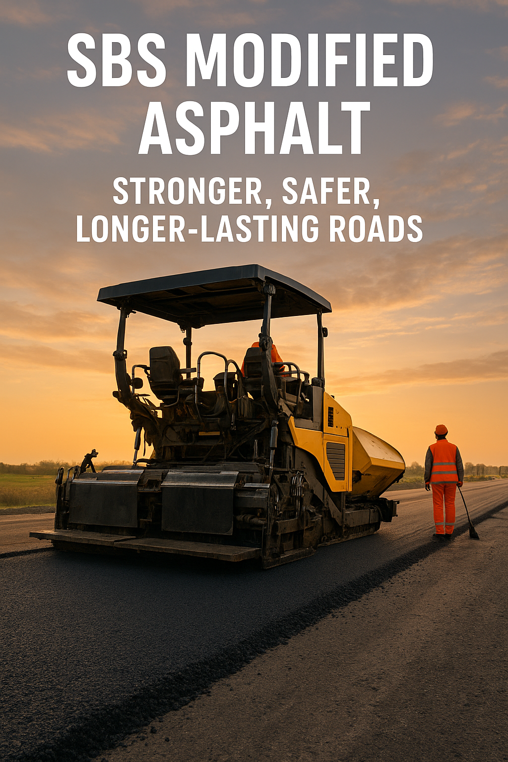 SBS (Styrene-Butadiene-Styrene Block Copolymer) Modified Asphalt Can Significantly Improve The Pavement Performance of Asphalt